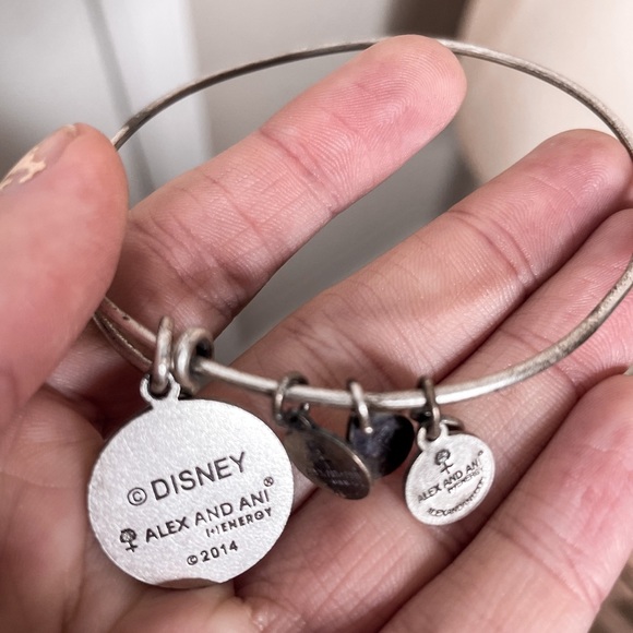 Alex and Ani Walt Disney world silver bangle - Picture 2 of 4